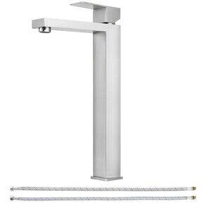 Etica Sink Facuet Single Handle Morden Tall Bathroom Sink Faucet